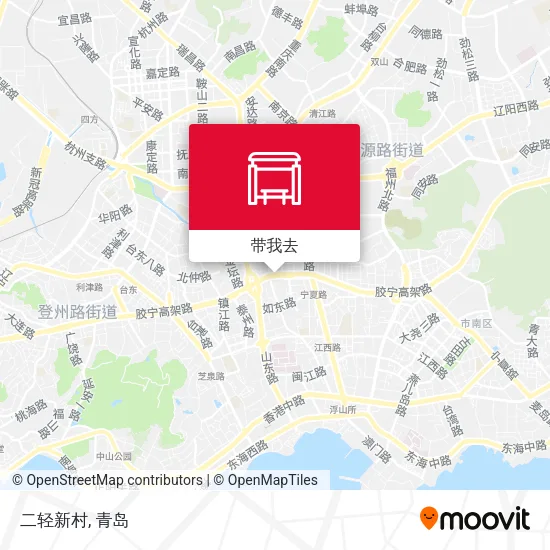 二轻新村地图