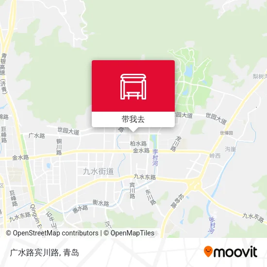 广水路宾川路地图