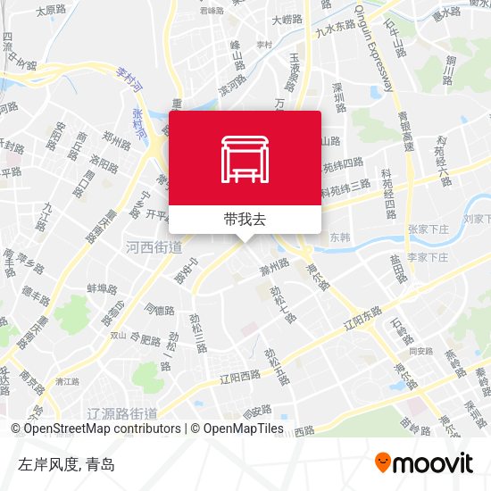 左岸风度地图