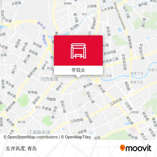 左岸风度地图