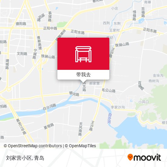 刘家营小区地图