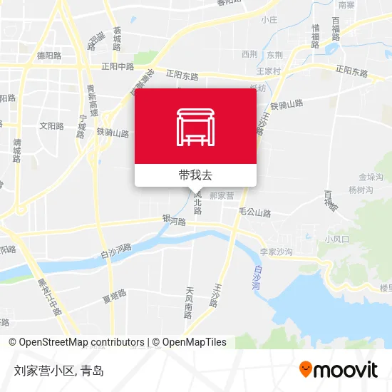 刘家营小区地图