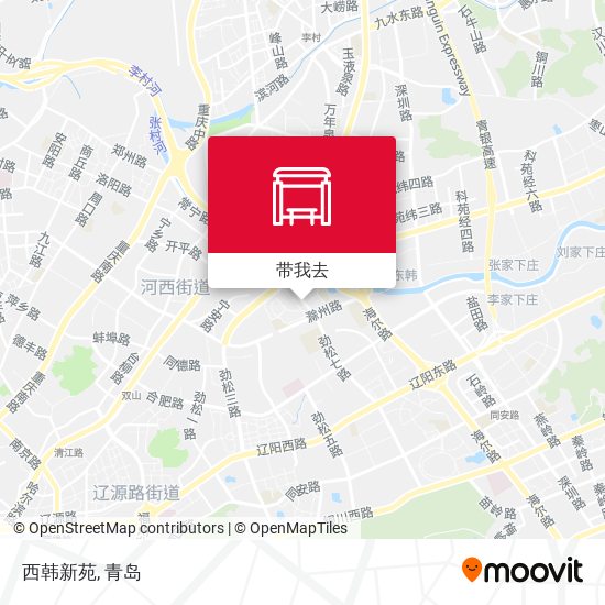 西韩新苑地图