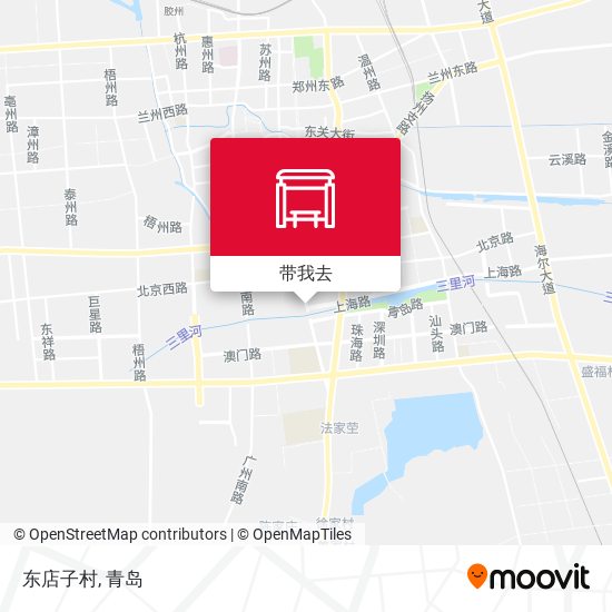 东店子村地图