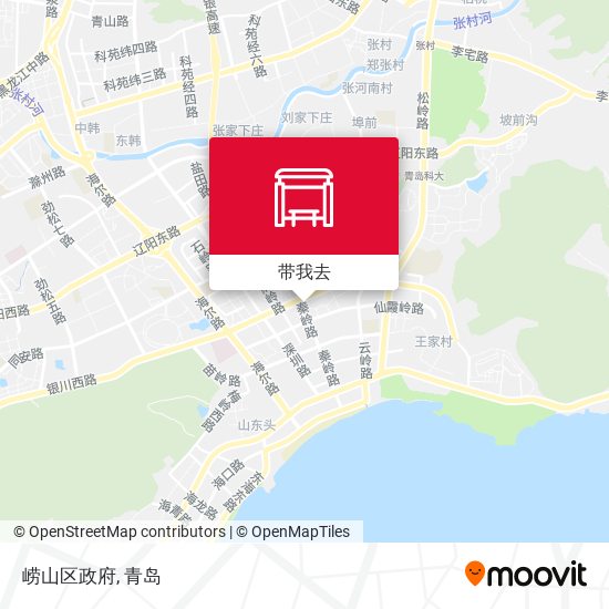 崂山区政府地图