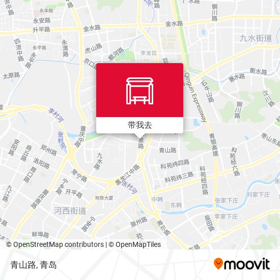 青山路地图