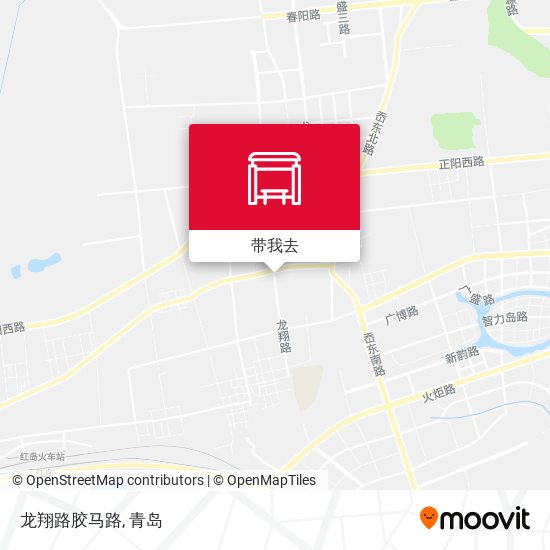 龙翔路胶马路地图