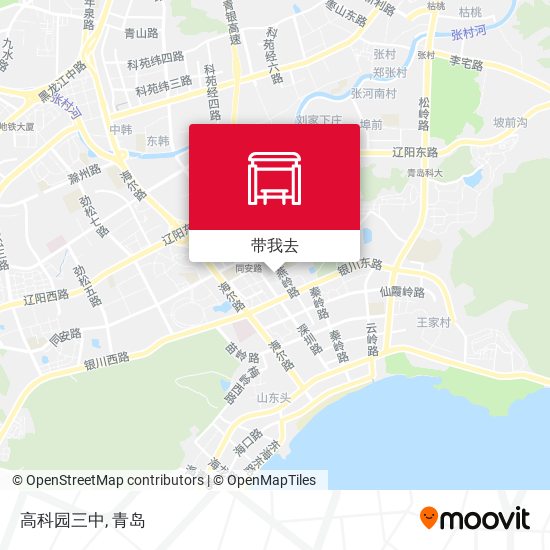 高科园三中地图