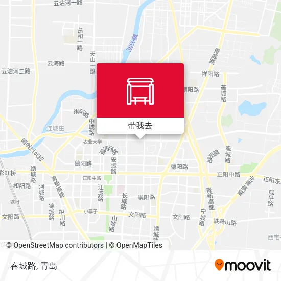春城路地图