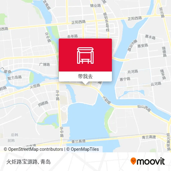 火炬路宝源路地图