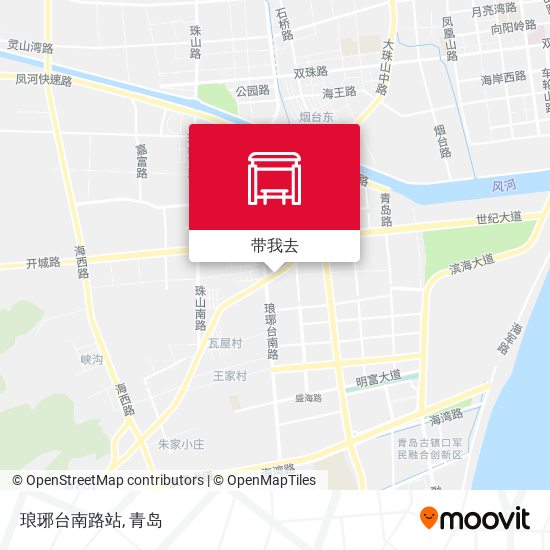 琅琊台南路站地图