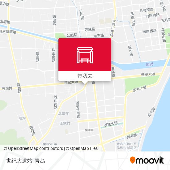 世纪大道站地图