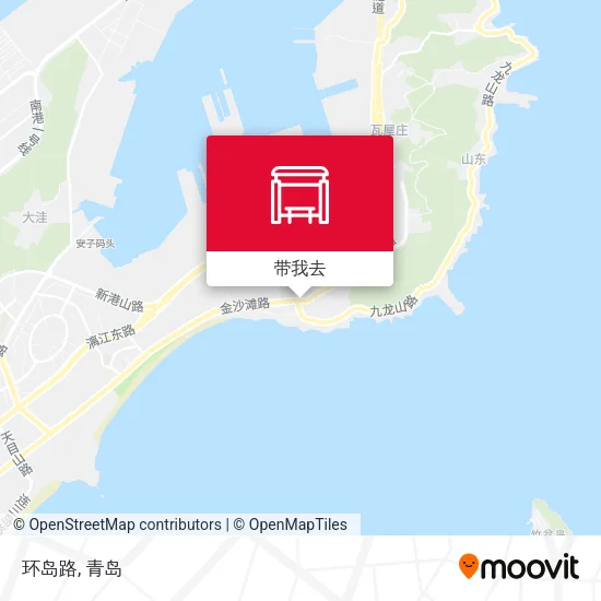 环岛路地图