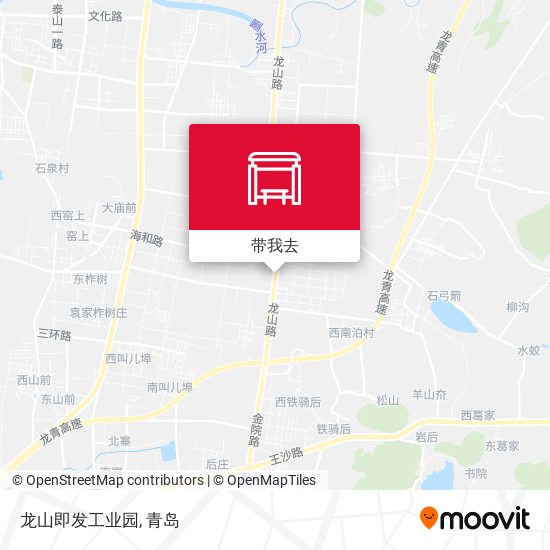 龙山即发工业园地图