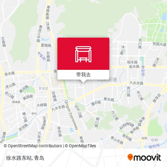徐水路东站地图