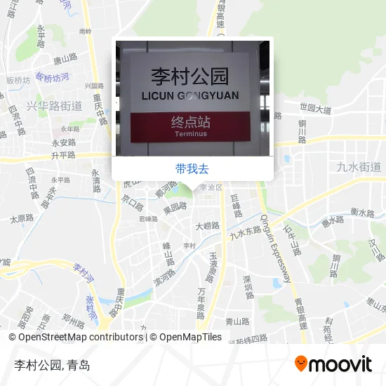 李村公园地图