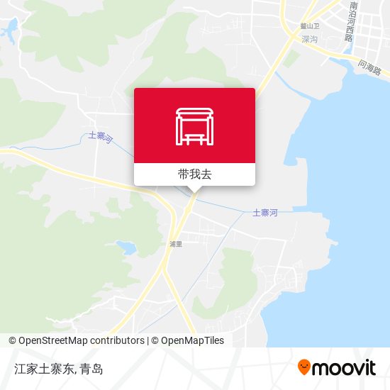 江家土寨东地图