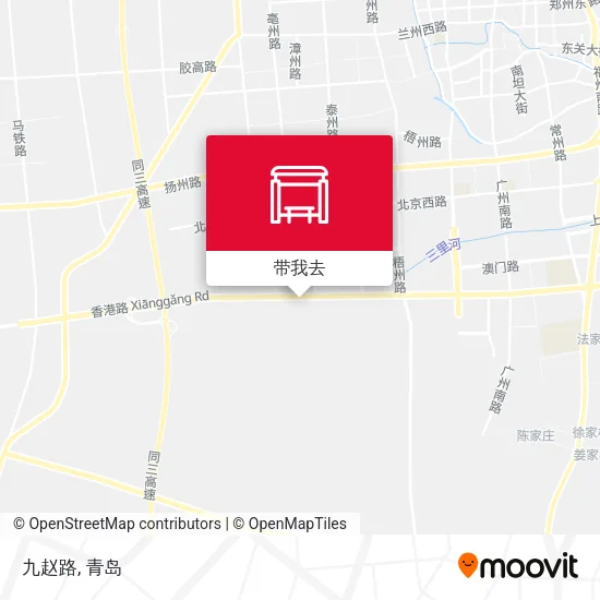 九赵路地图
