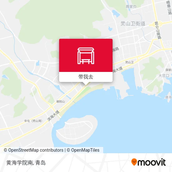 黄海学院南地图