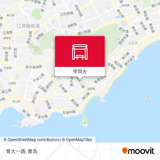 青大一路地图