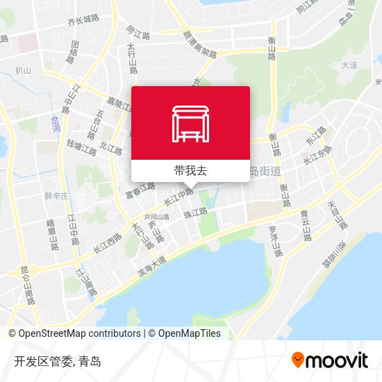 开发区管委地图