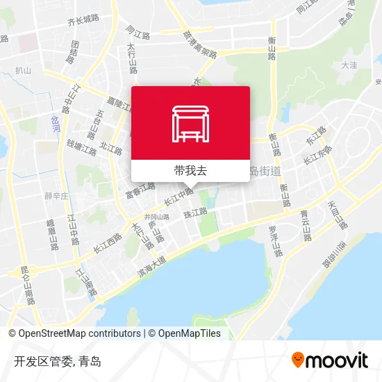 开发区管委地图