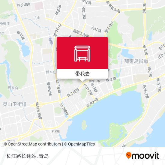 长江路长途站地图