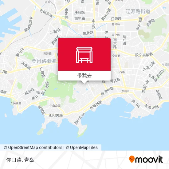 仰口路地图