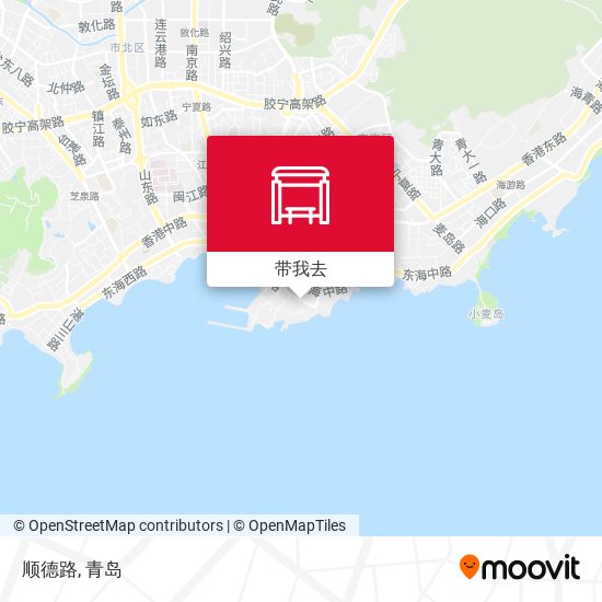 顺德路地图