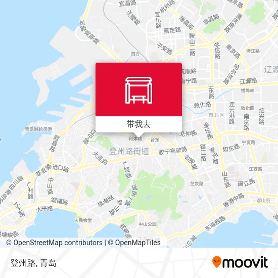 登州路地图