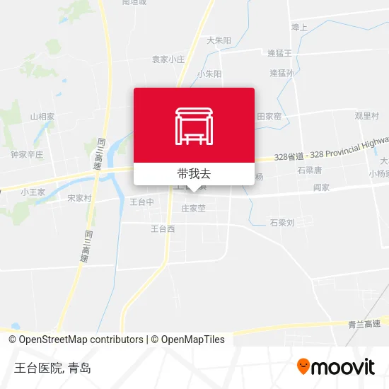 王台医院地图