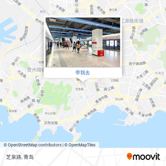 芝泉路地图