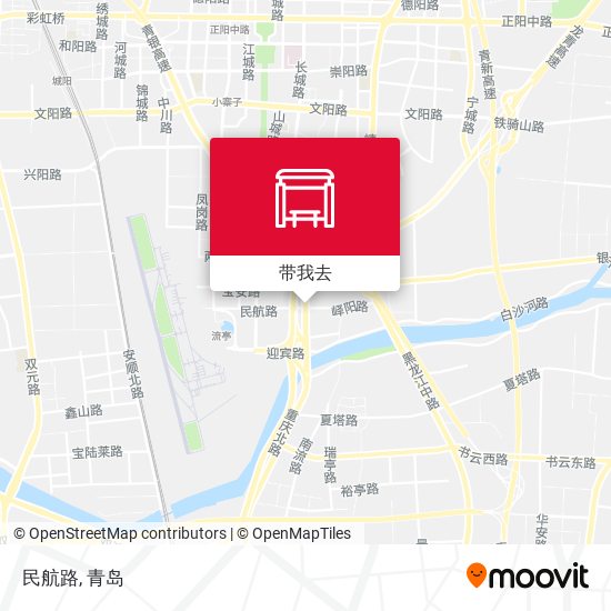 民航路地图