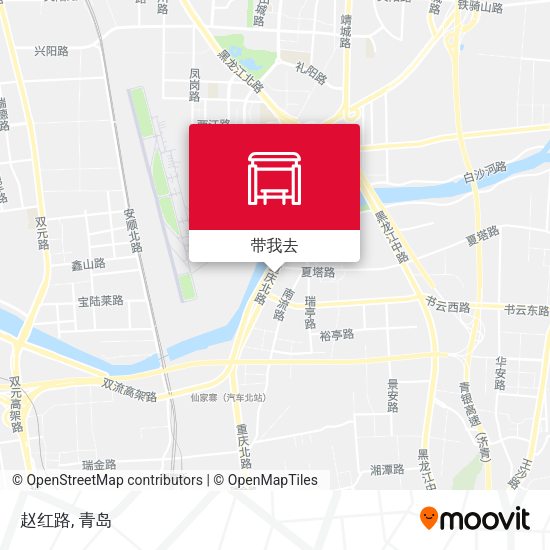 赵红路地图