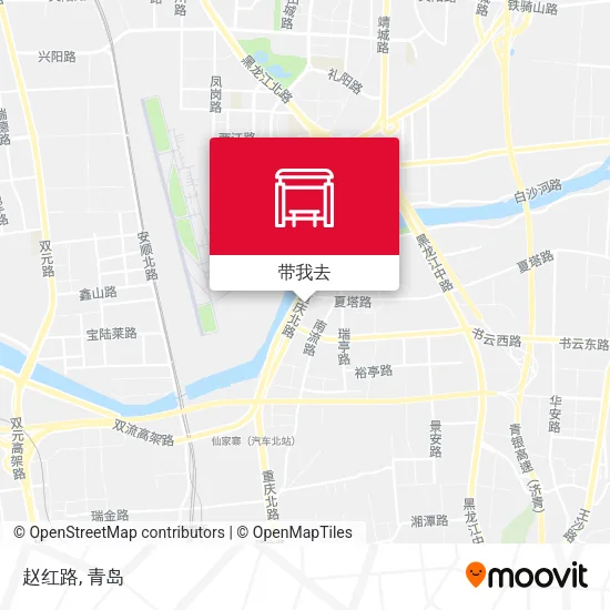 赵红路地图