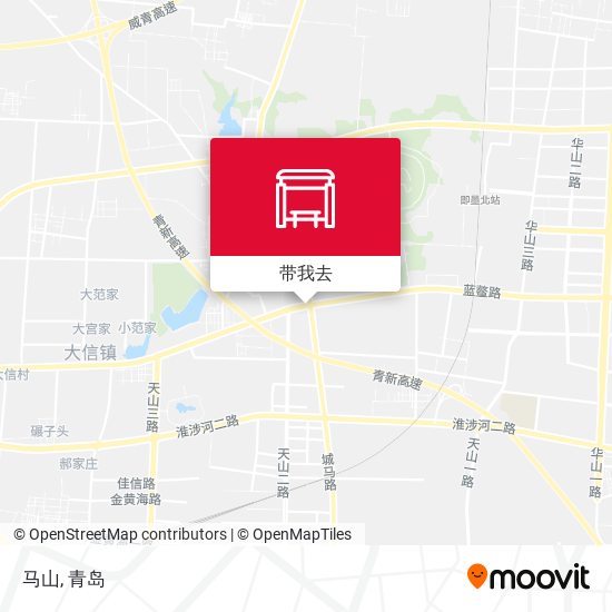马山地图
