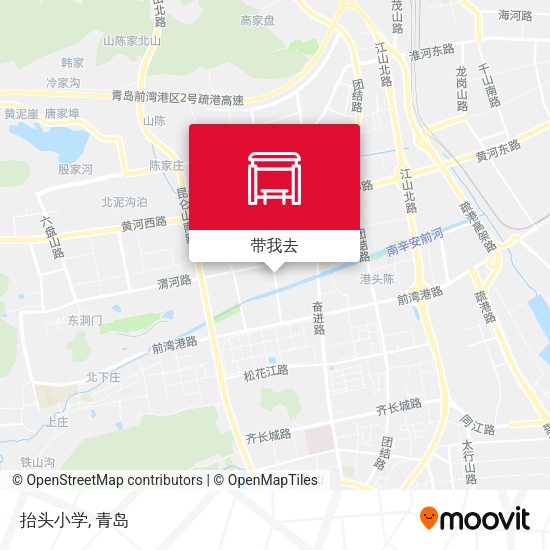 抬头小学地图