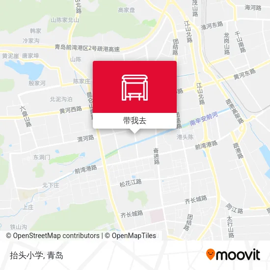 抬头小学地图