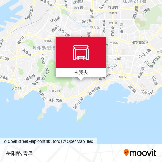 岳阳路地图