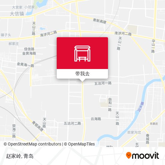 赵家岭地图