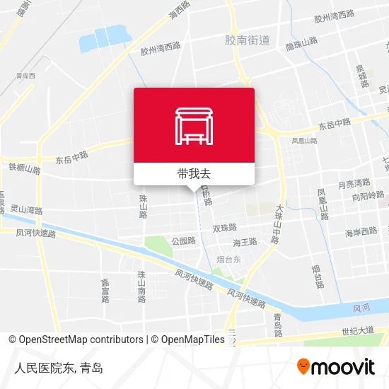 人民医院东地图