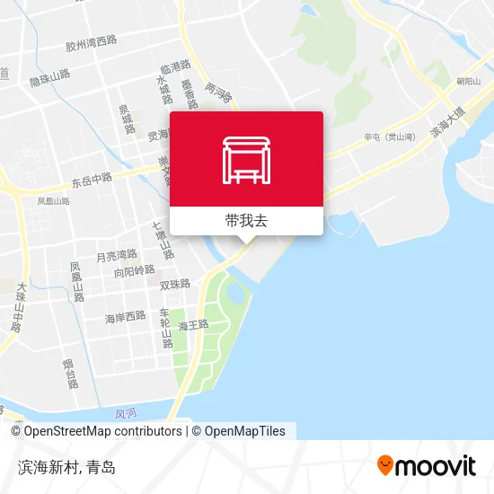 滨海新村地图