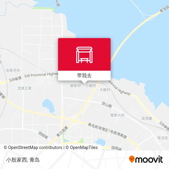 小殷家西地图