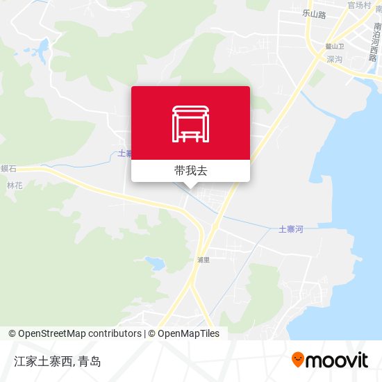 江家土寨西地图