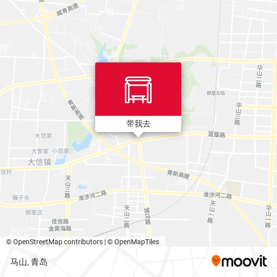 马山地图