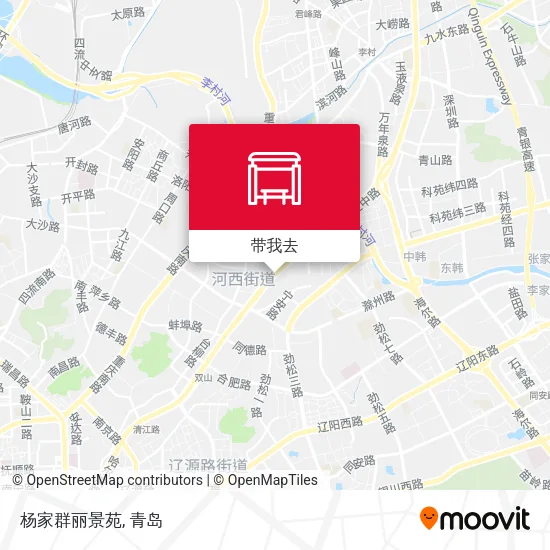 杨家群丽景苑地图