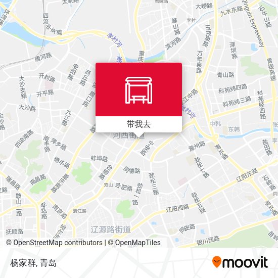 杨家群地图