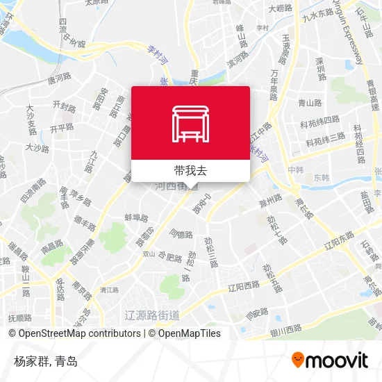 杨家群地图
