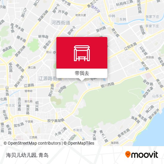 海贝儿幼儿园地图