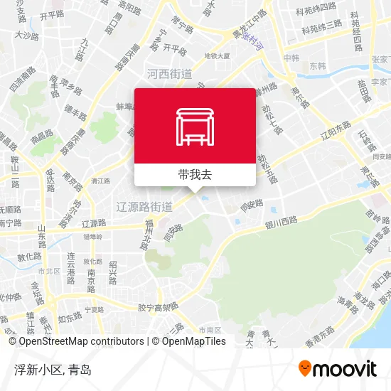 浮新小区地图